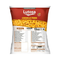 Lut. Frytki karbowane 12mm 2,5/10kg