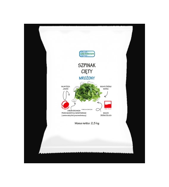 Un Szpinak liść 2,5kg/10kg