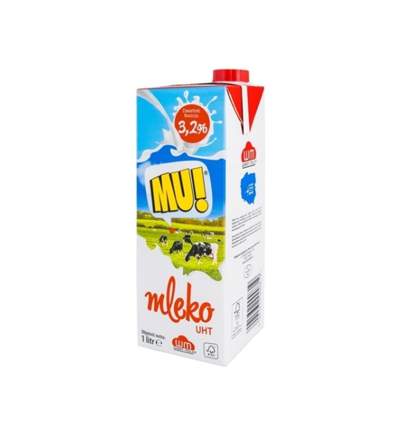 Mleko  3,2% 1l/12szt
