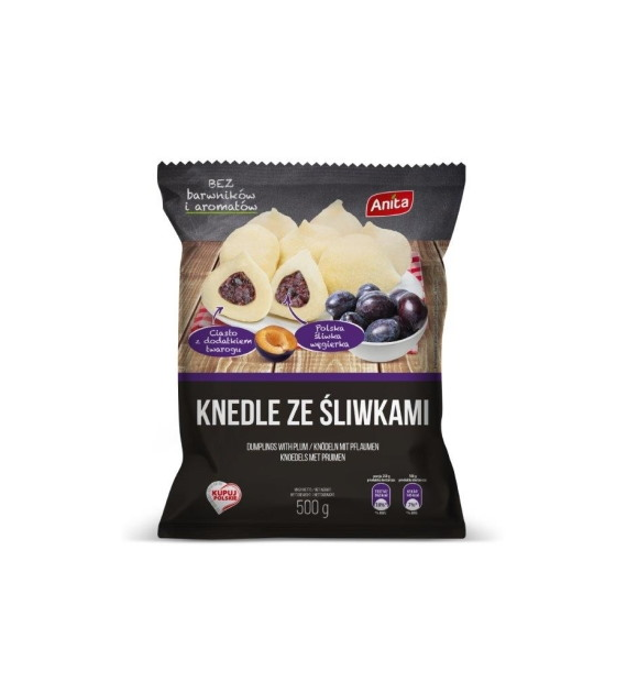 Anita Knedel ze śliwkami 500g/12szt.