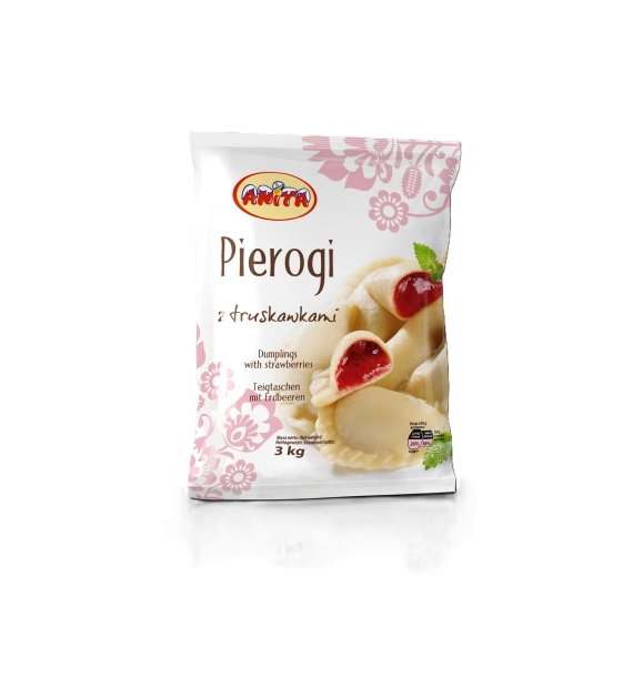 Anita Pierogi z truskawkami 3kg/12kg