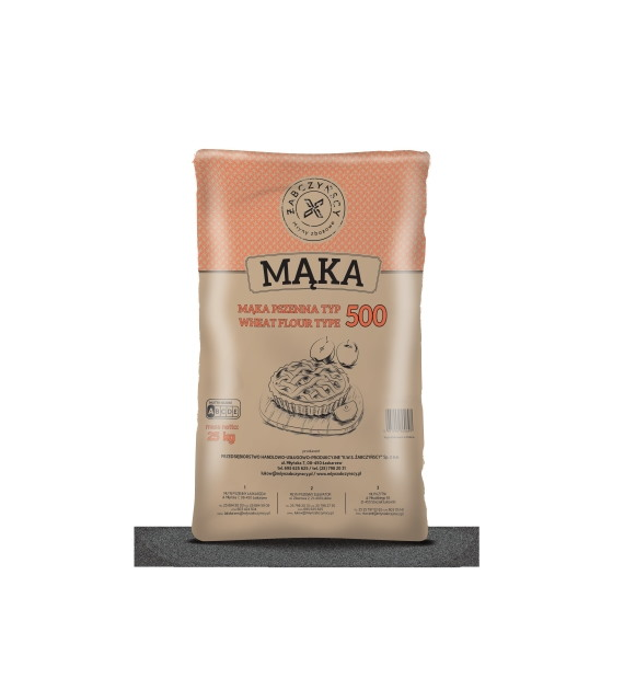 Żab. Mąka pszenna 500 worek 25kg