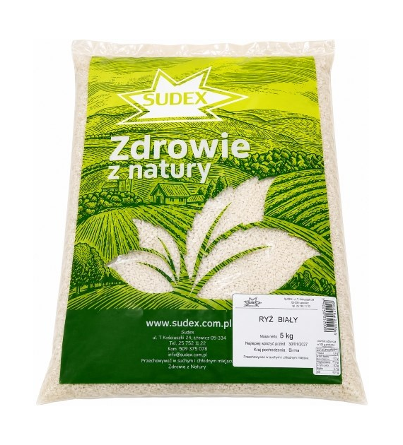SUD Ryż biały 5kg