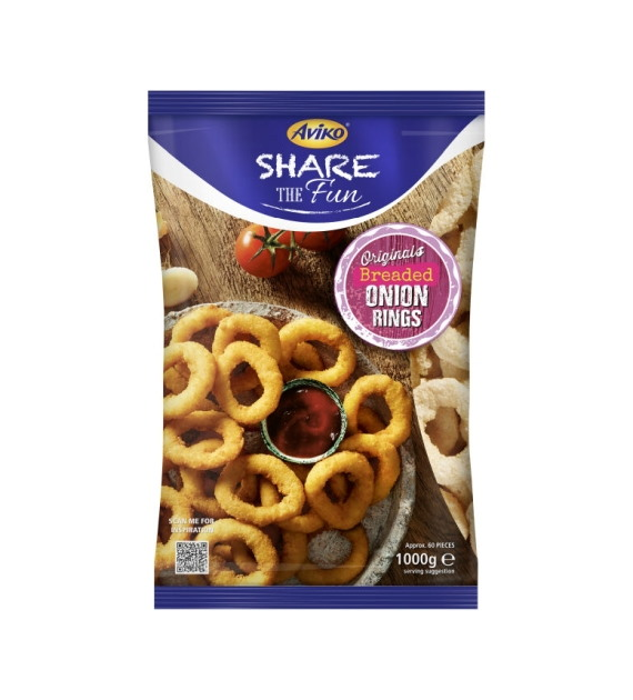 Aviko Onion Rings 1000g/6szt