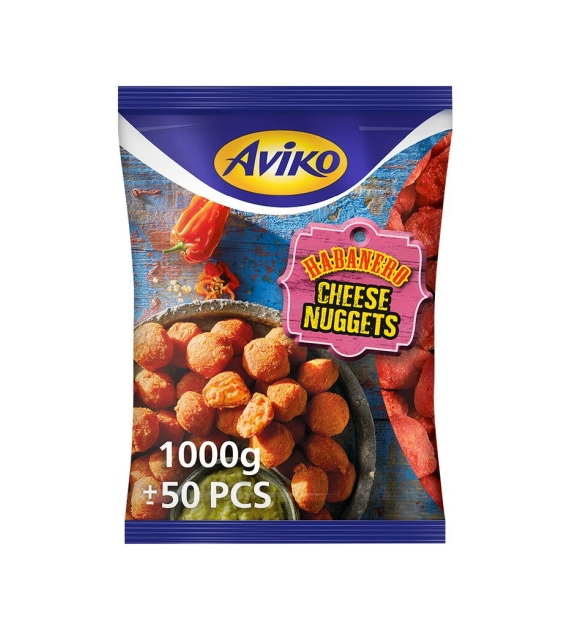 Aviko Habanero Cheese Nuggets 1000g/5szt