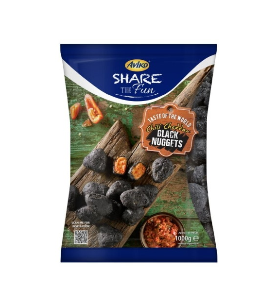 Aviko Chili Chedar Black Nuggets 1kg/5kg