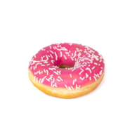 PO Donut truskawkowy 55g/48szt.
